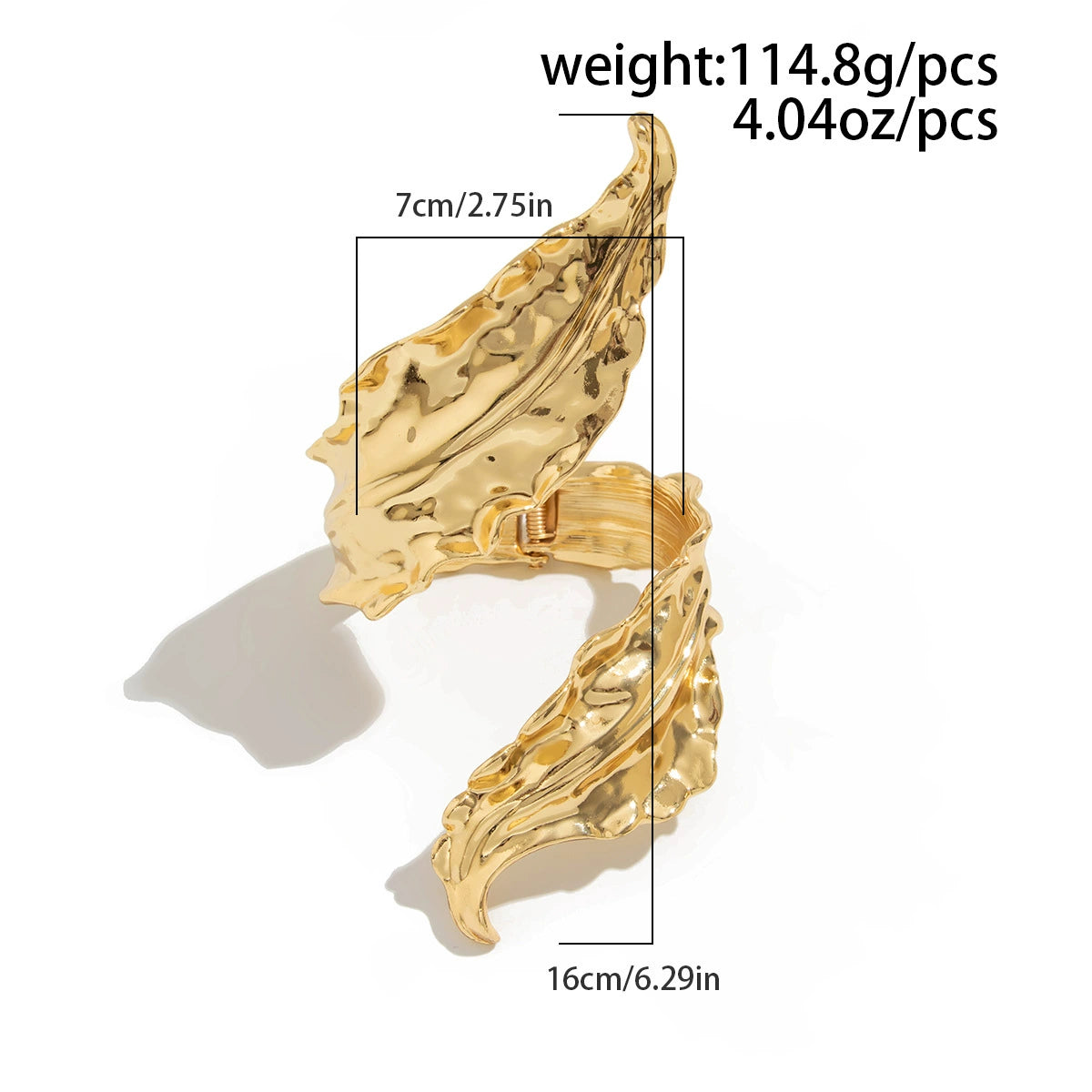 Zaira Liquid Leaf Bracelet - Bracelet Gold [0QHWI0RR]