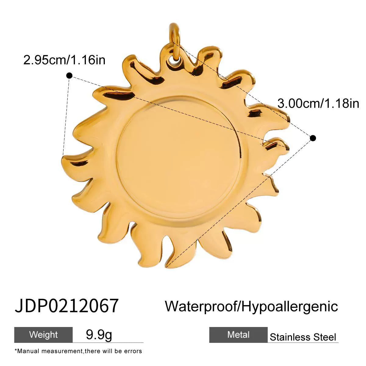 Kaylea Titanium Charm Pendants - JDP0212067 [7RV13NDU]