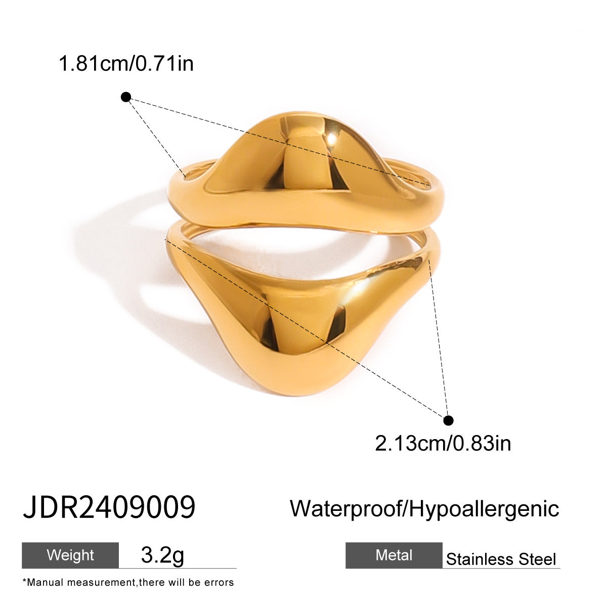 Sela Niche Stacking Rings - JDR2409009 [A6VHDGUY]