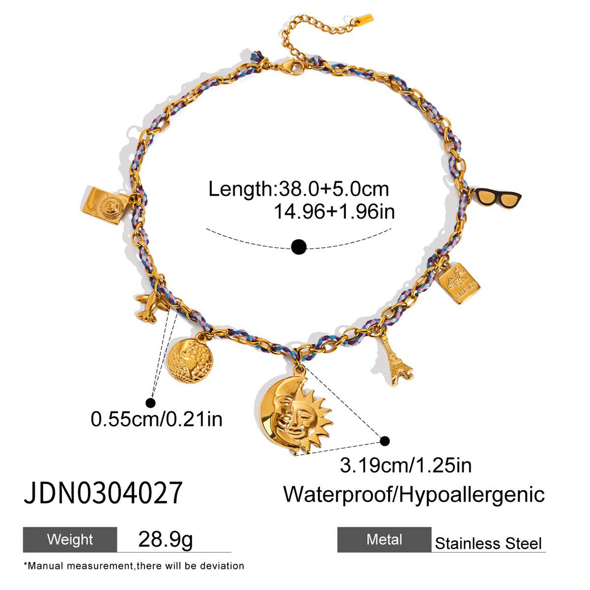 Noah Color Cord Necklace - JDN0304027 [XIZ52C83]