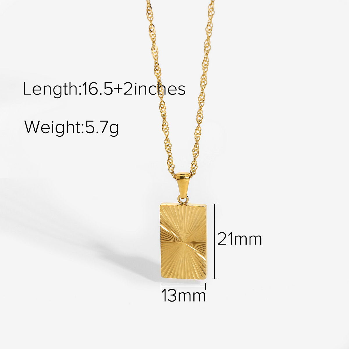 Jenna Coin Chain Necklace - Style JDN201068 [X0Z0V4P0]