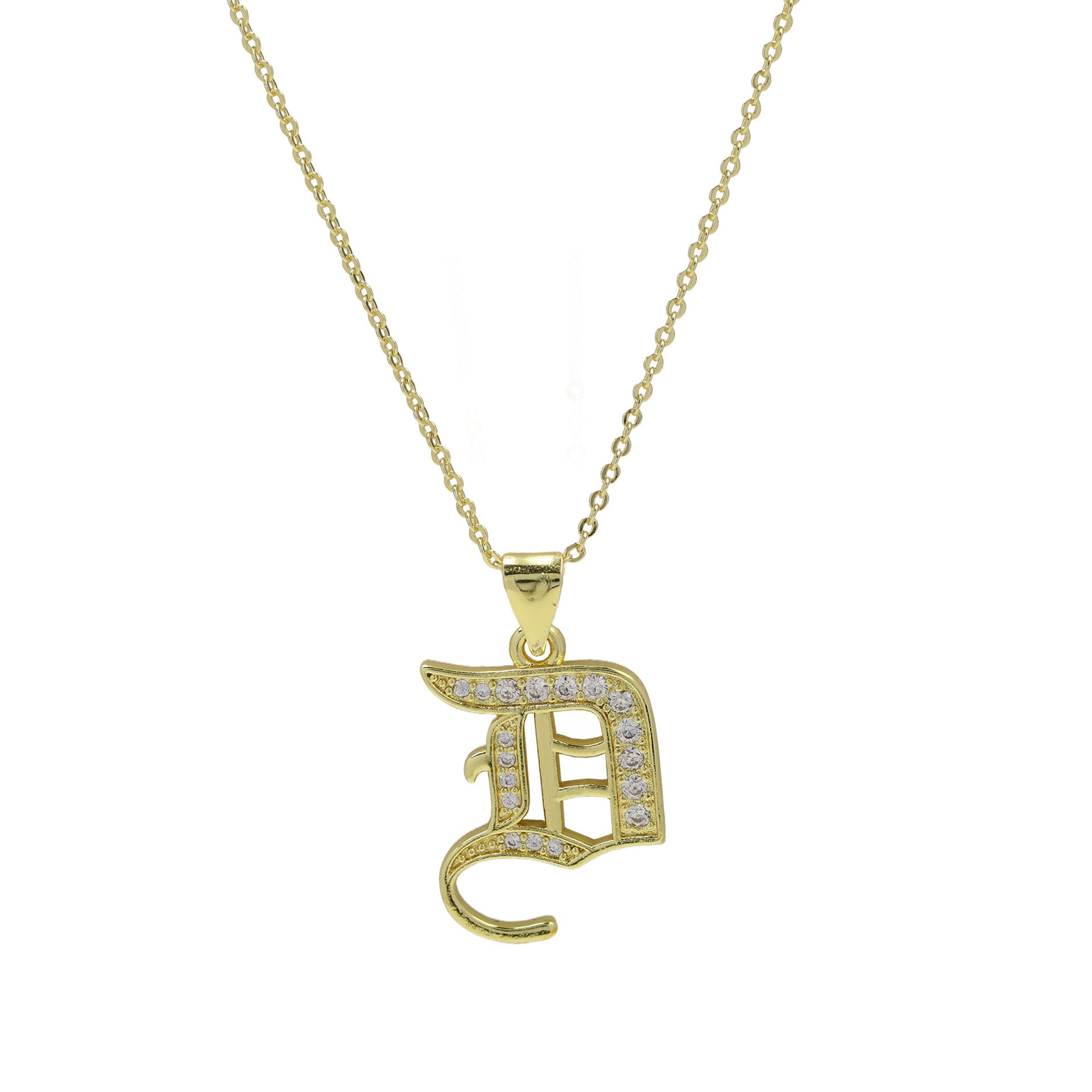 Lawson Old English Initial Necklace - D Necklace [AM3B0VIK]