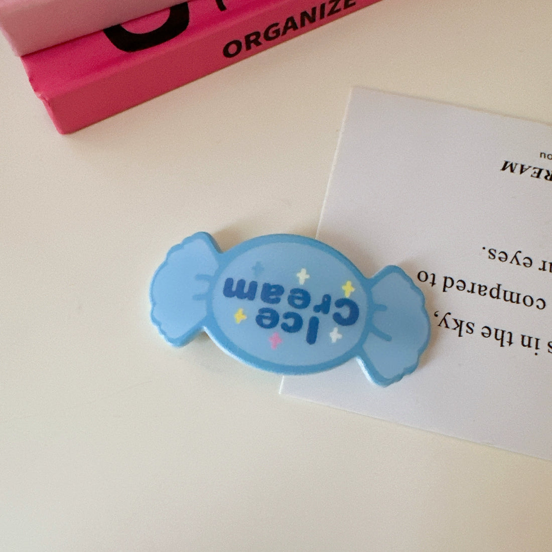 Mckenna Sweet Candy Hair Clips - Pink Heart [Y5DHEI3A]