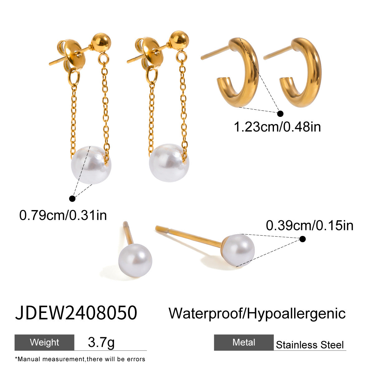 Kaiah Three-Pair Earring Set - JDEW2408050 [KQCUNI5S]