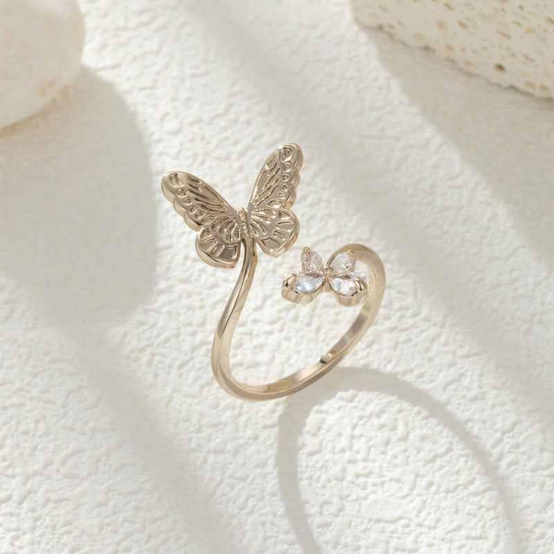 Karah Butterfly Open Ring - R15071I000 [J0QNUJTJ]