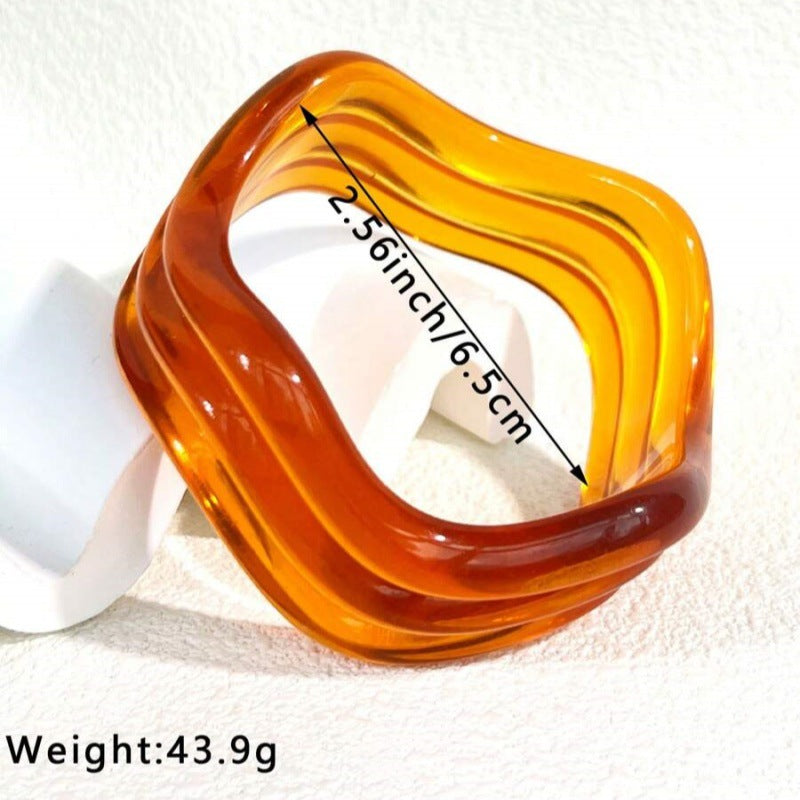 Clair Colorful Layered Bracelet - Style C (6.5cm inner diameter) [QEZRAZ7O]