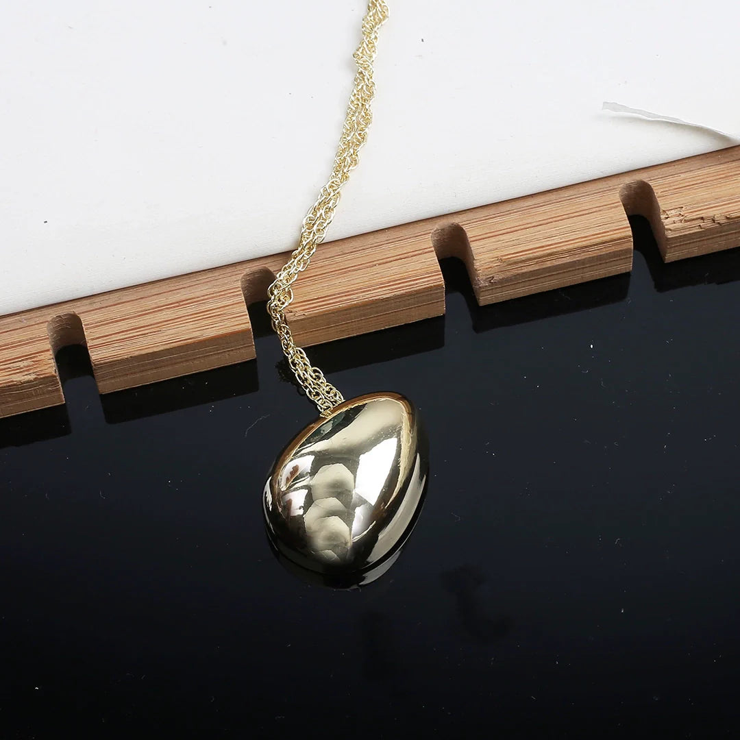 Shayne Fluid Teardrop Necklace - Small Gold Necklace