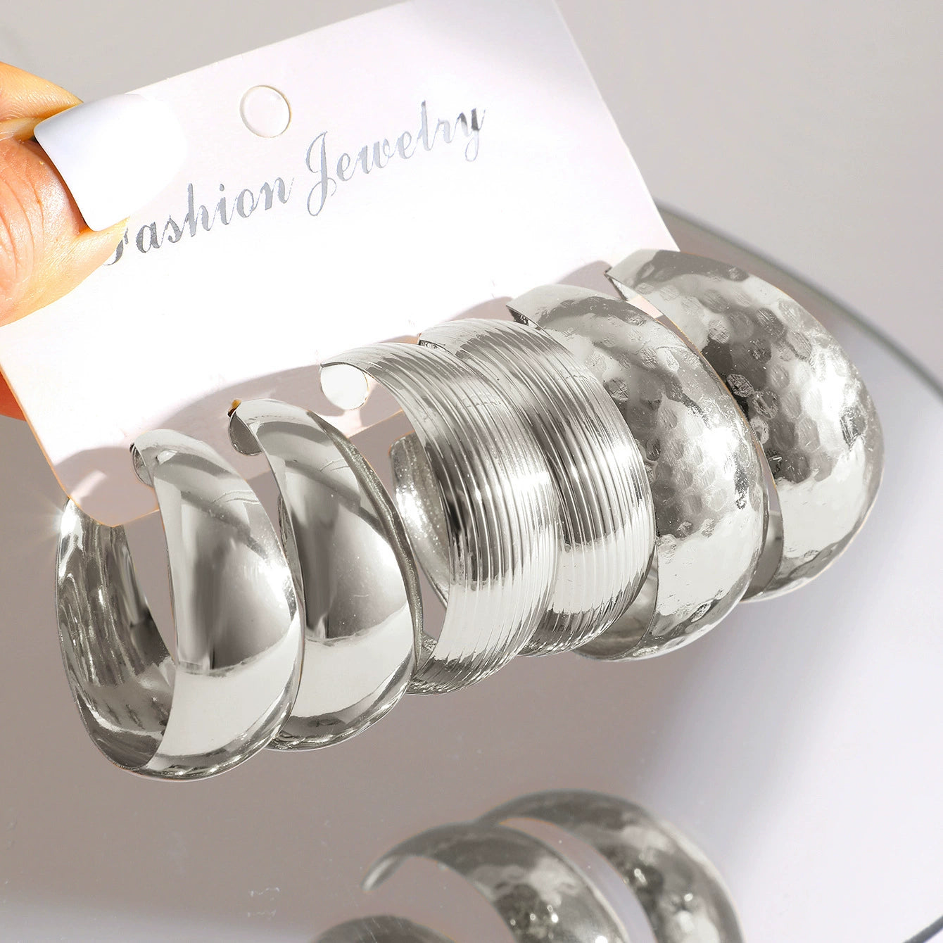 Tori C-Shaped Earring Set - Style 4 Alloy [IQATW989]
