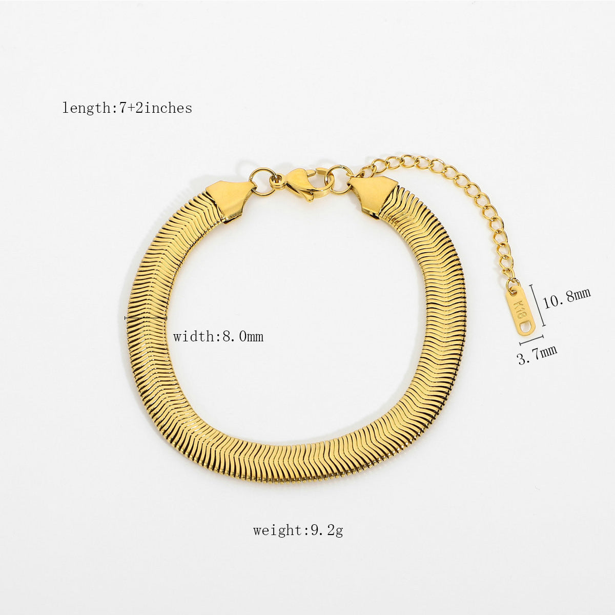 Prisha Metal Pearl Bracelet - JDN20150-1 [BHNP28U4]