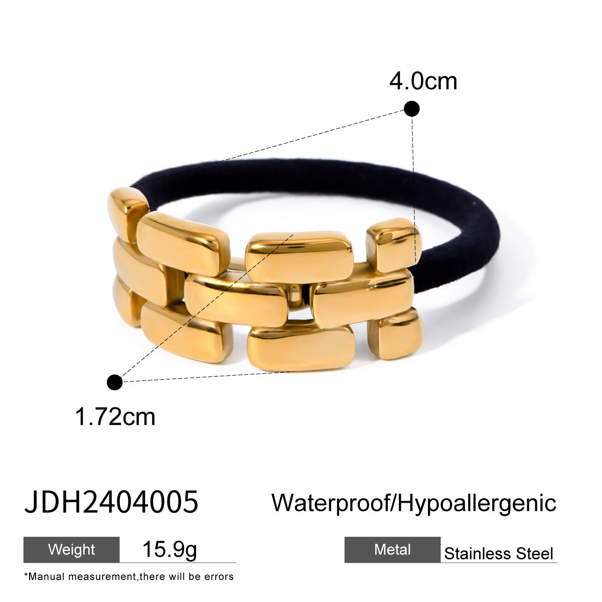 Aasiyah Sleek U-Shape Hair Tie - JDH2404005 [0QHO2AOP]