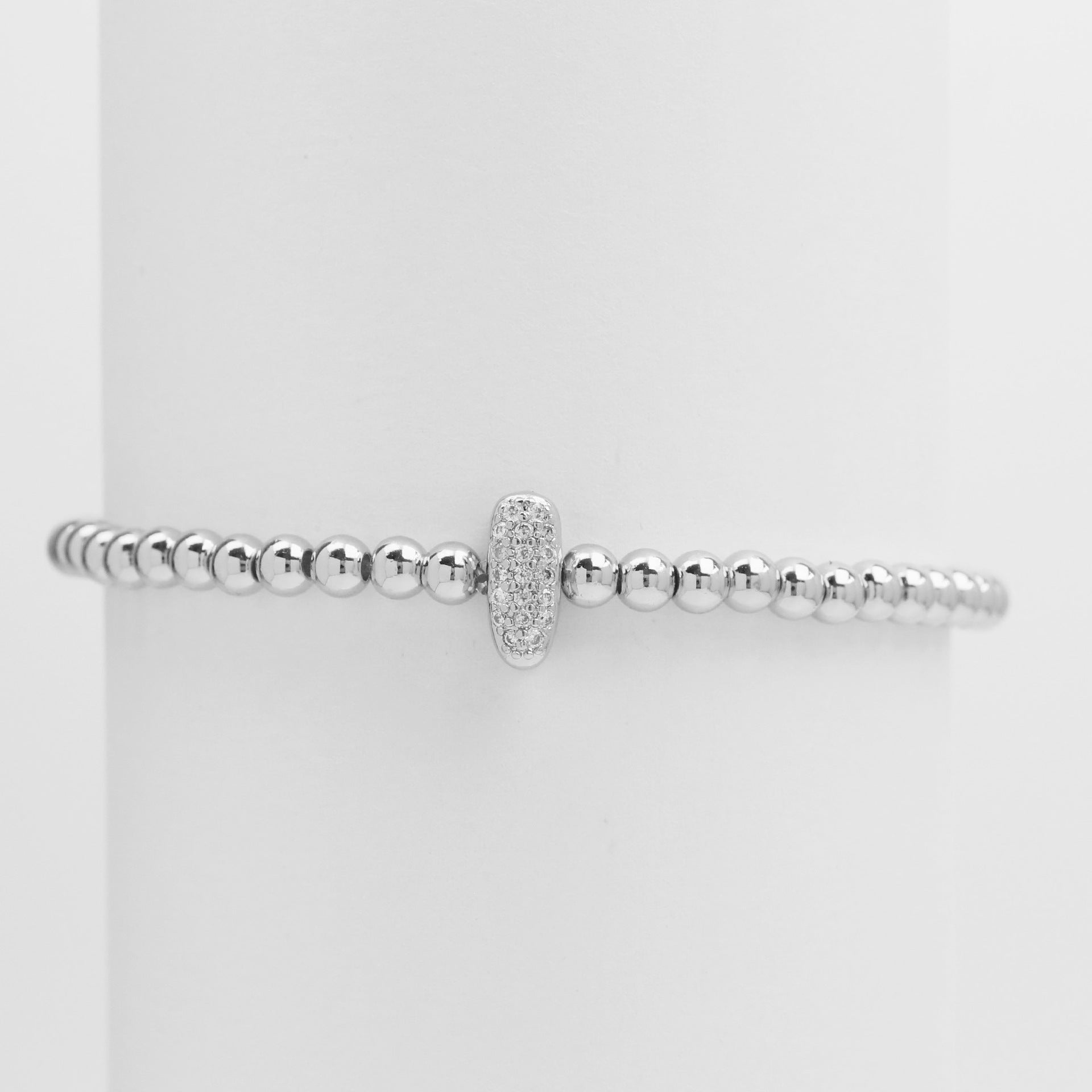 Aloni Bubble Letter Bracelet - Silver I [2Z99CBM3]