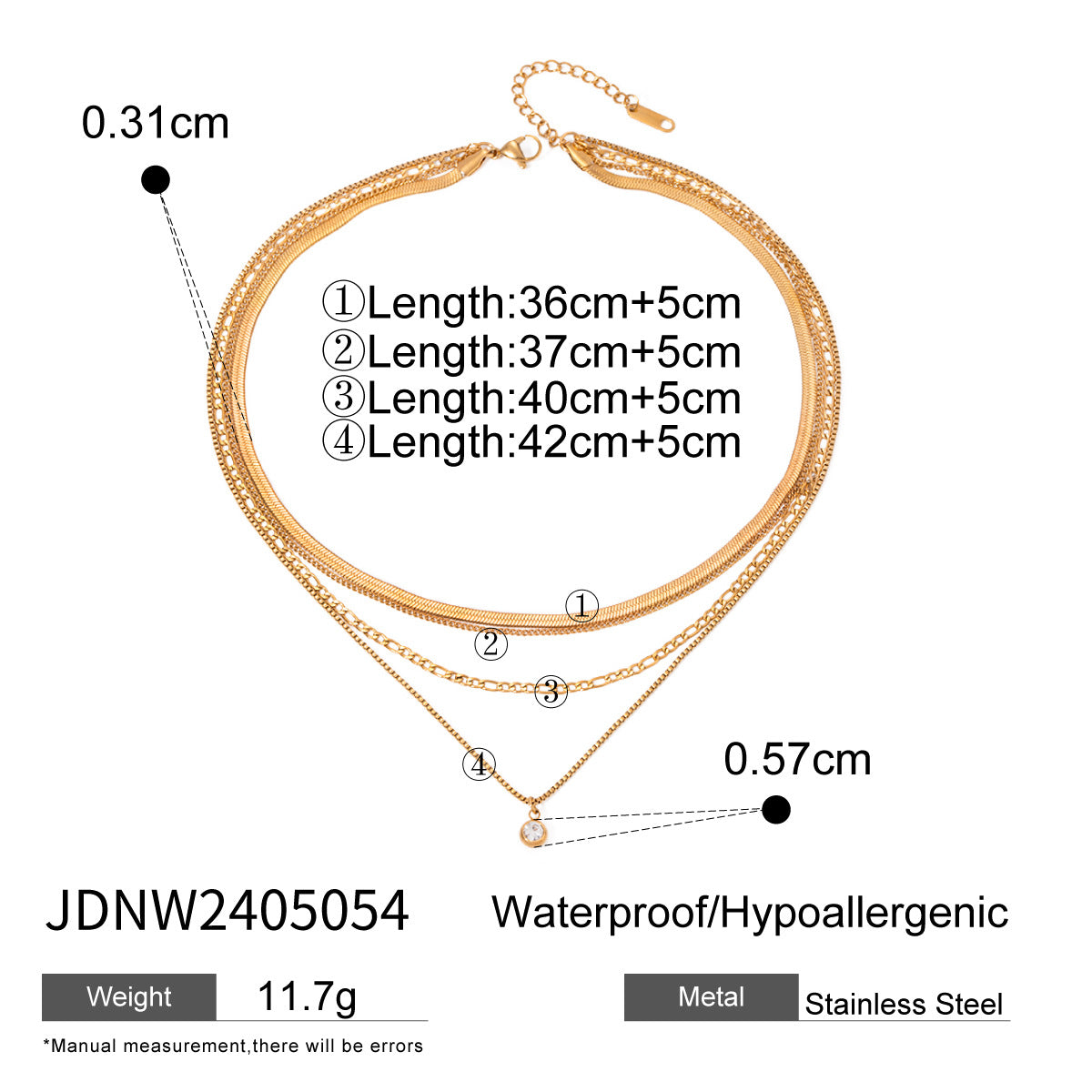 Taylah Star Pendant Necklace - JDNW2405054 [HPW3MLXJ]