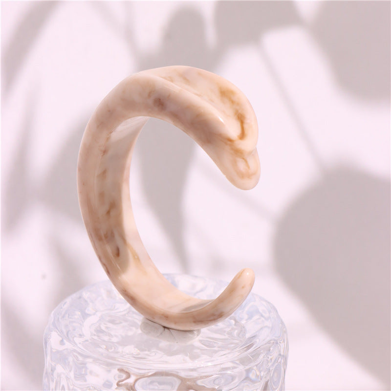 Vada Sculptural Resin Bracelet - B [ZE9LDV43]