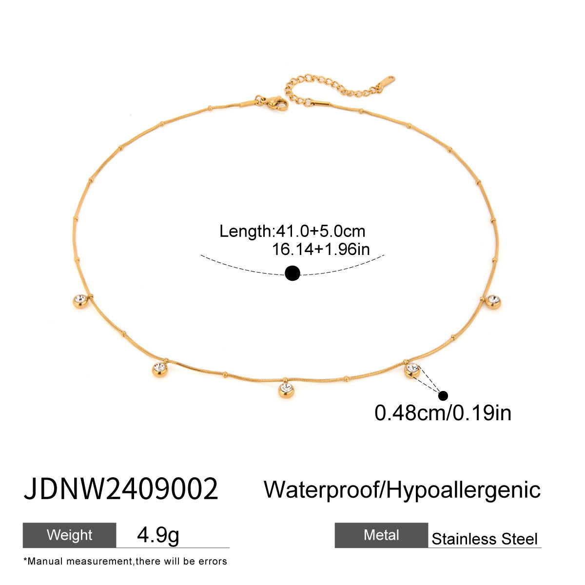 Reaghan Shell Charm Necklace - JDNW2409002 [7VHHTP2V]