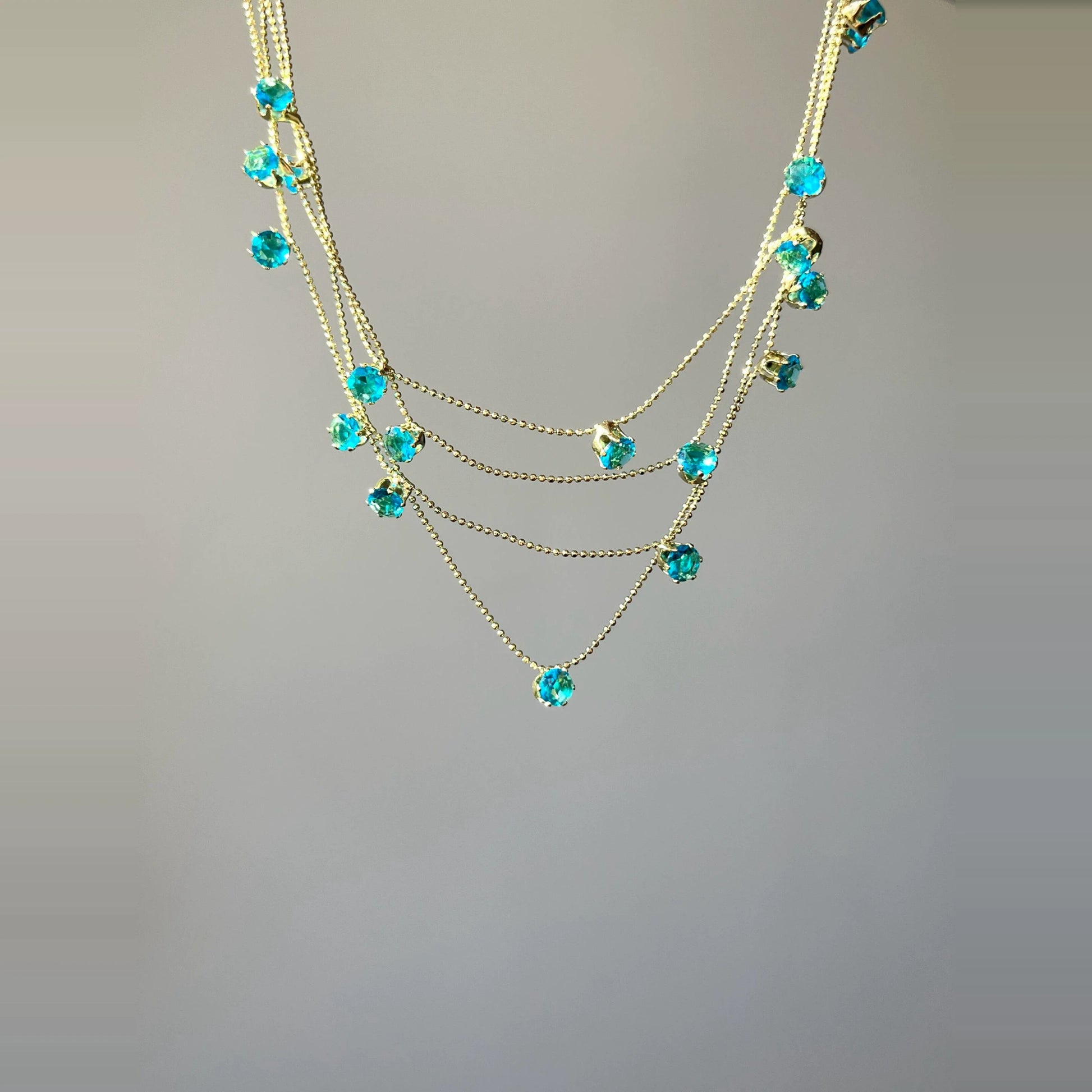 Guadalupe Celestial Star Necklace - Starlight River