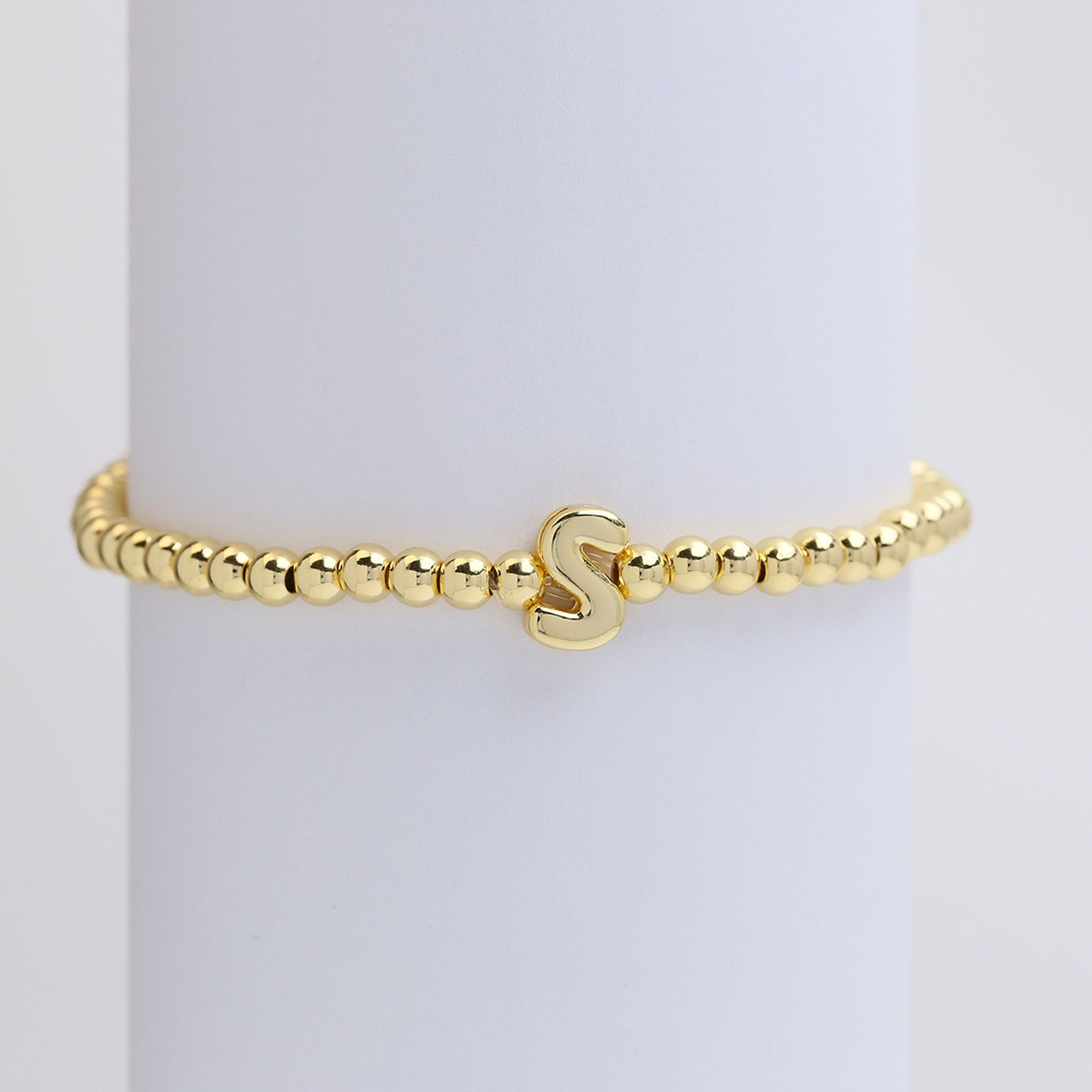 Jorie Polished Letter Bracelet - S [CXMFYVV5]