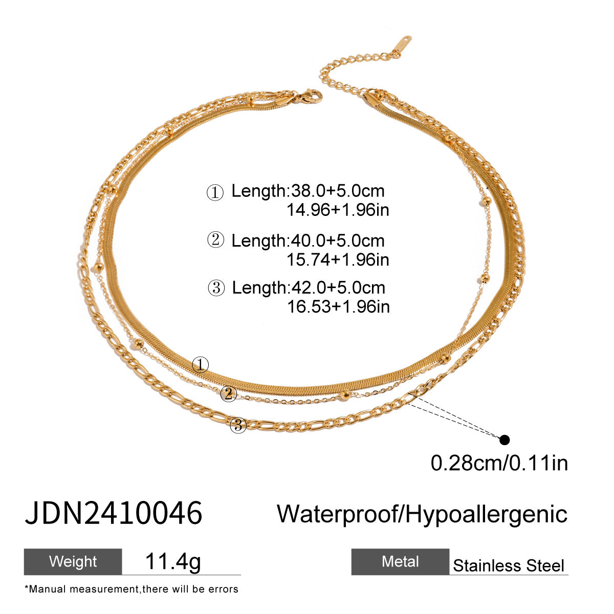 Etta Layered Heart Cross Necklace - JDN2410046 [2HK6M4V2]