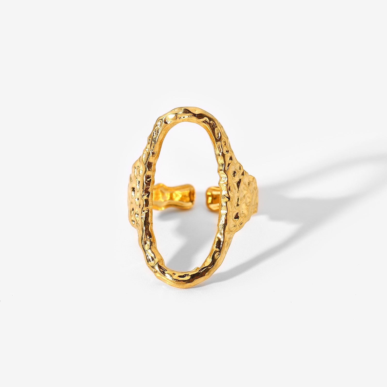 Kenli Geometric Open Ring - JDR201634 [85C15O14]
