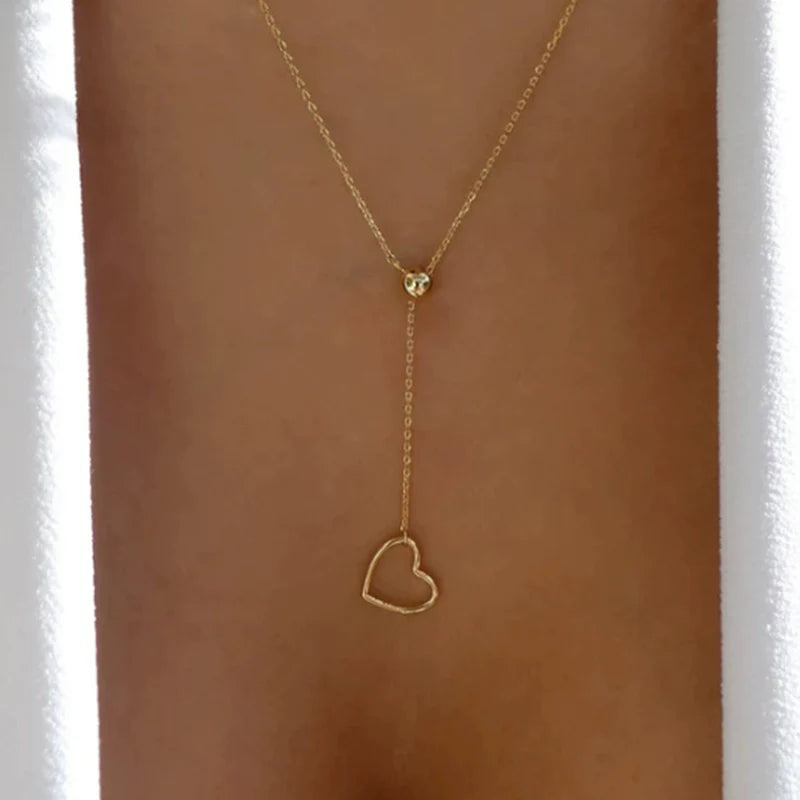 Brileigh Crystal Triangle Necklace - N0308-4