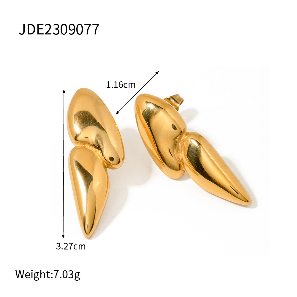 Albany Lava Stud Earrings - JDE2309077 [4LGPTL40]