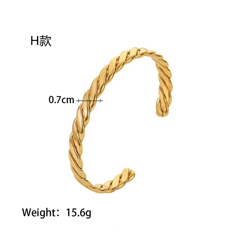 Zariyah Vintage Inlaid Bracelets - Style H