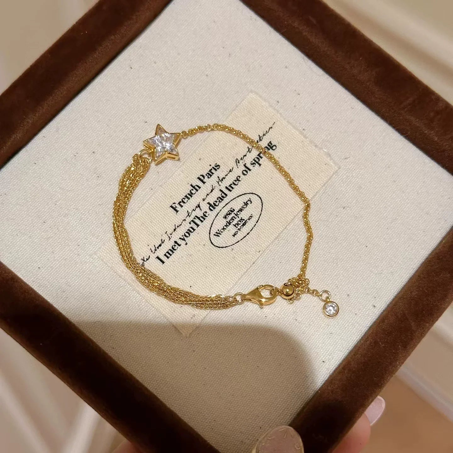 Kyli Sparkling Comet Bracelet - Comet Bracelet