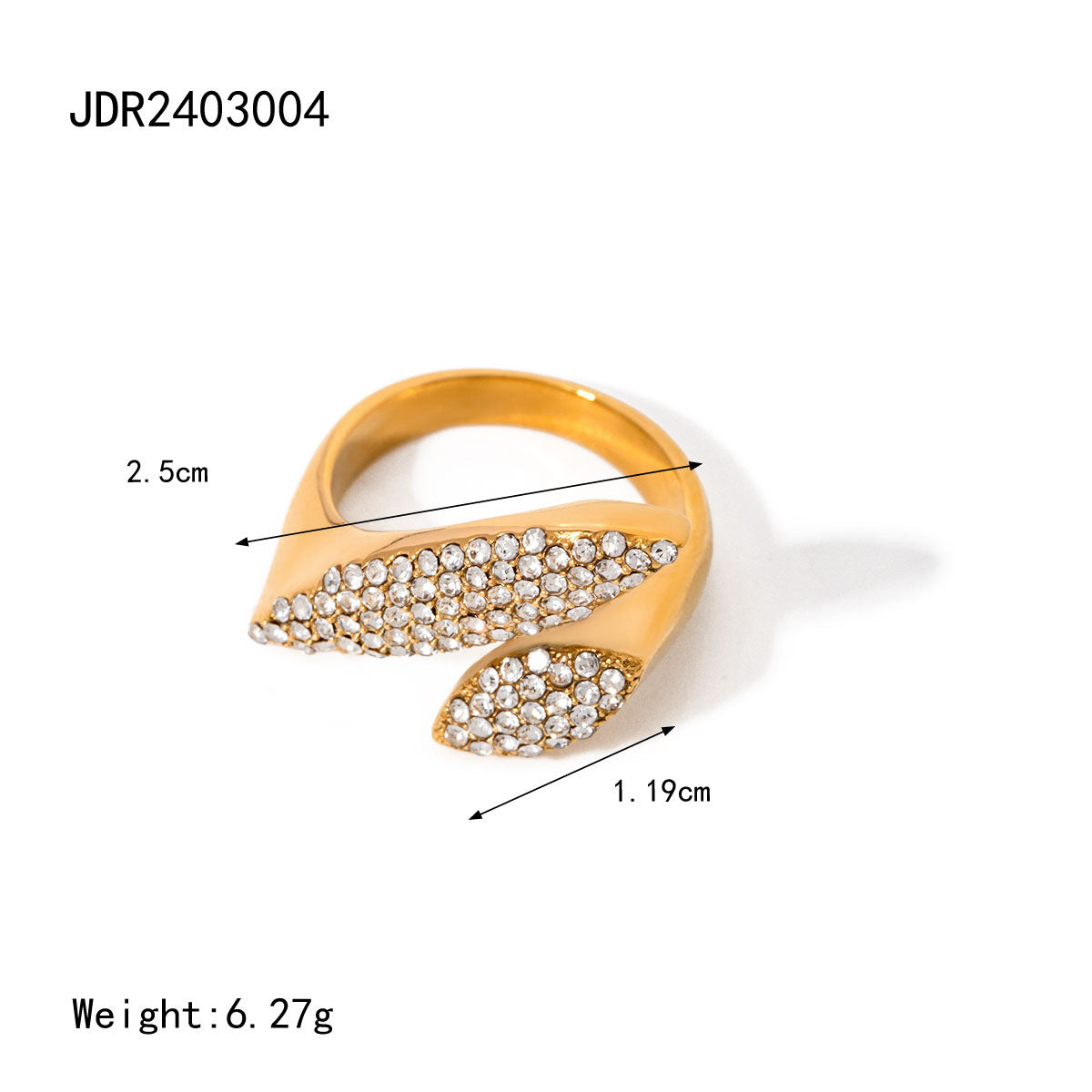 Siyona Elegant Pearl Zircon Rings - JDR2403004 [3RRQ7FIV]
