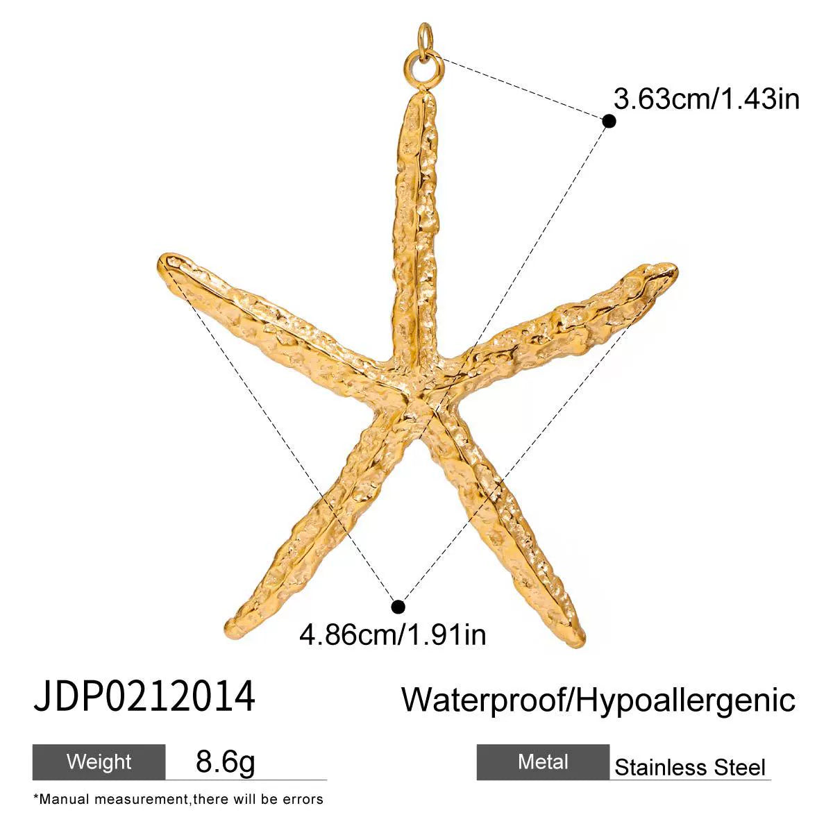 Kaylea Titanium Charm Pendants - JDP0212014 [HBF9ZISE]