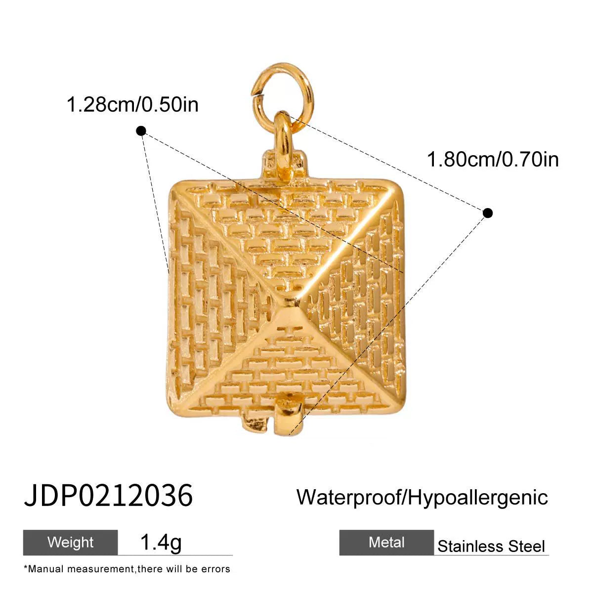 Kaylea Titanium Charm Pendants - JDP0212036 [OCWYDFX2]