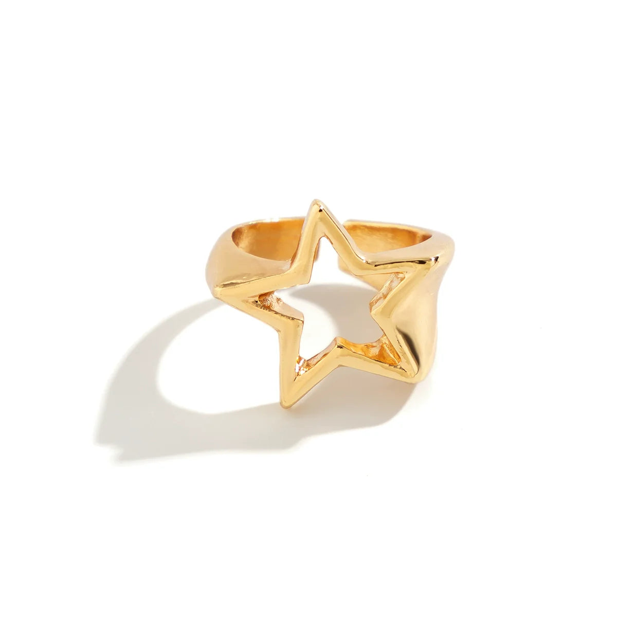 Noelia Star Cutout Ring - Gold