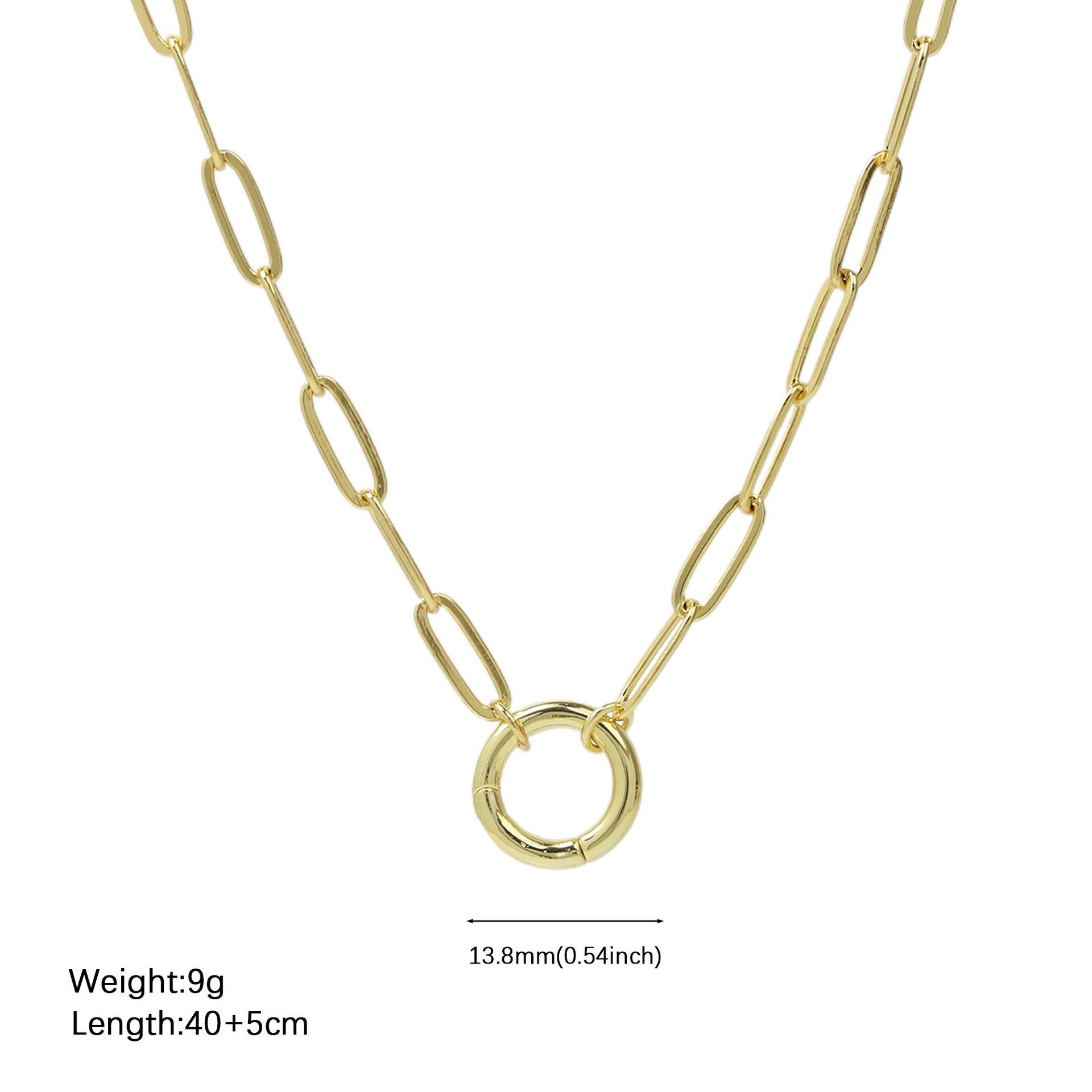 Brighton Ocean Charm Necklace - Chain Style 1 (Openable Clasp) [7DJNXT37]