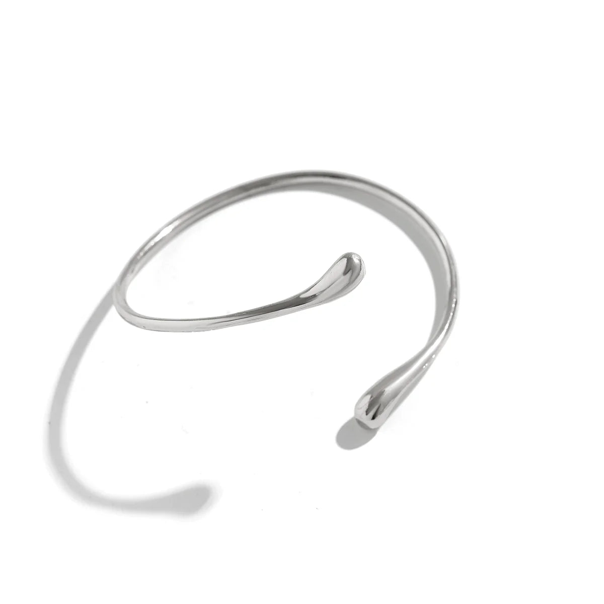Sana Waterdrop Arm Cuff - Silver