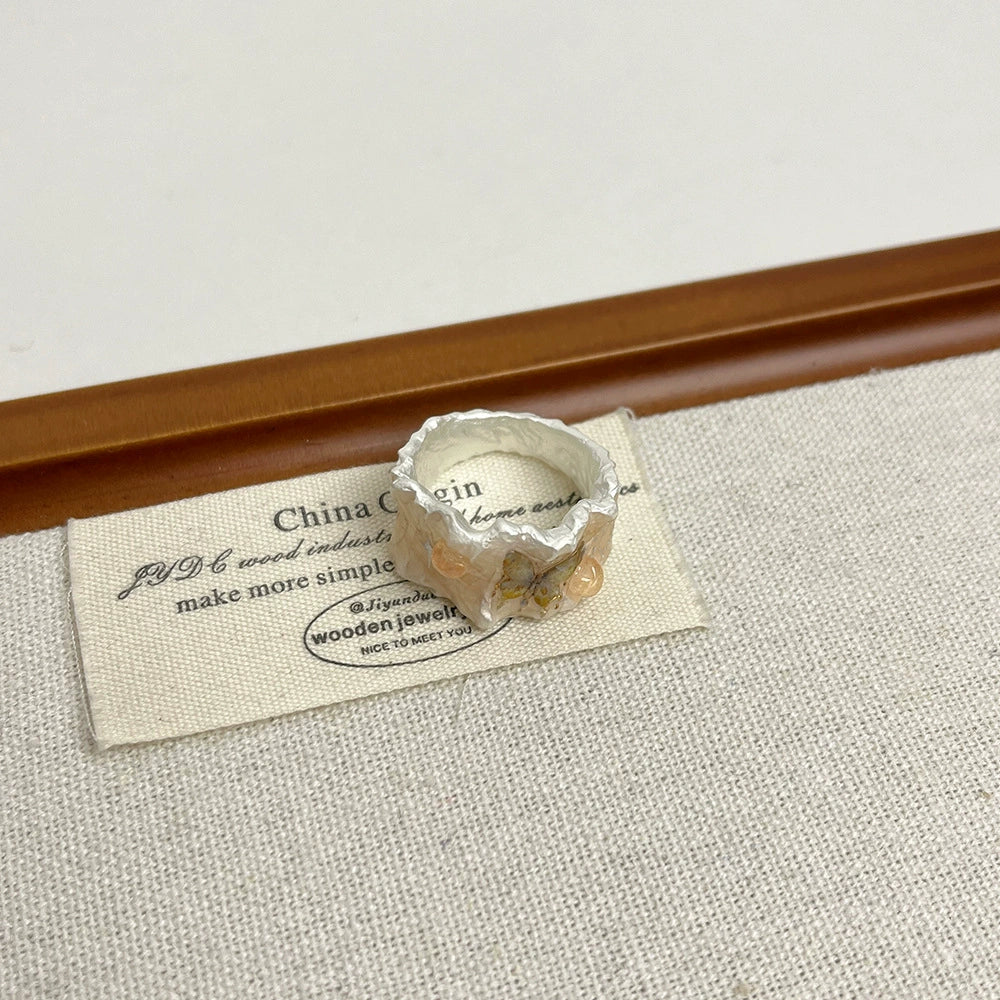 Wynn Enamel Butterfly Ring - Style C [F1Y6M62K]