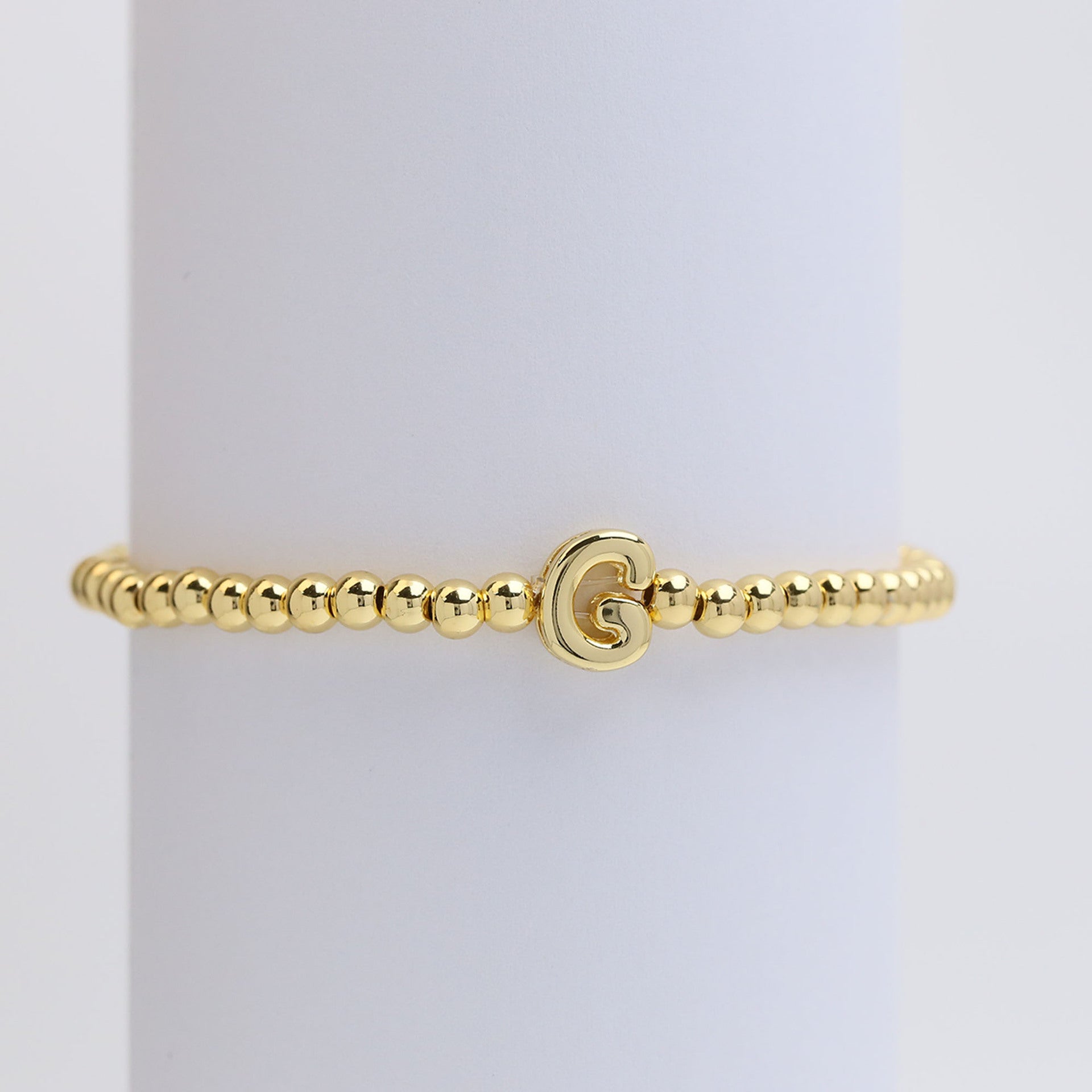 Jorie Polished Letter Bracelet - G [9AQEJMCW]