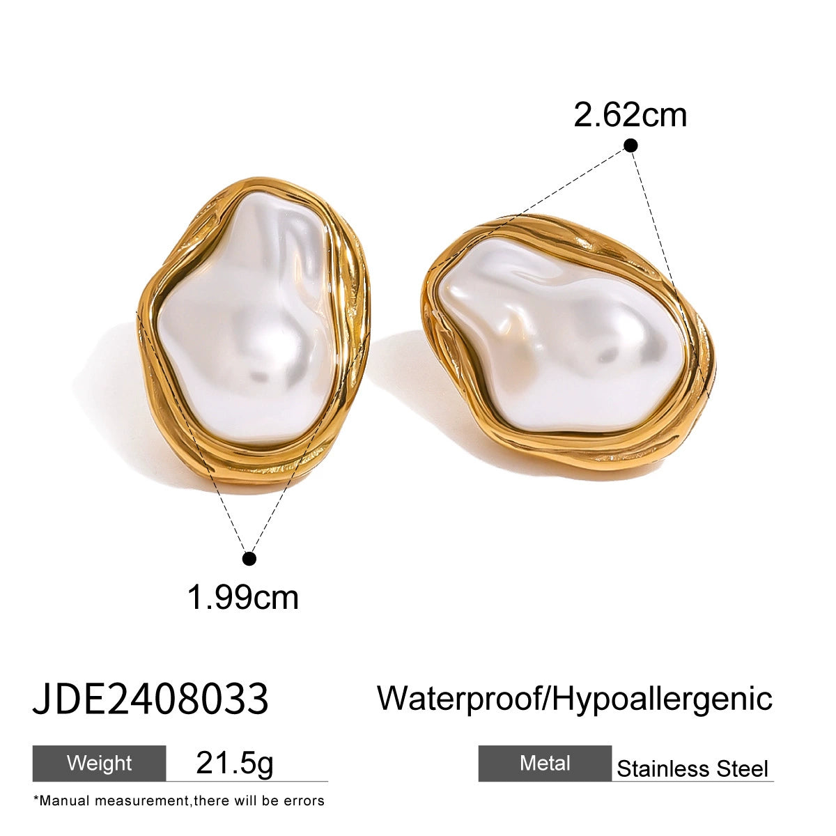 Aradhya Organic Pearl Jewelry Set - JDE2408033 [HDZGYGIO]