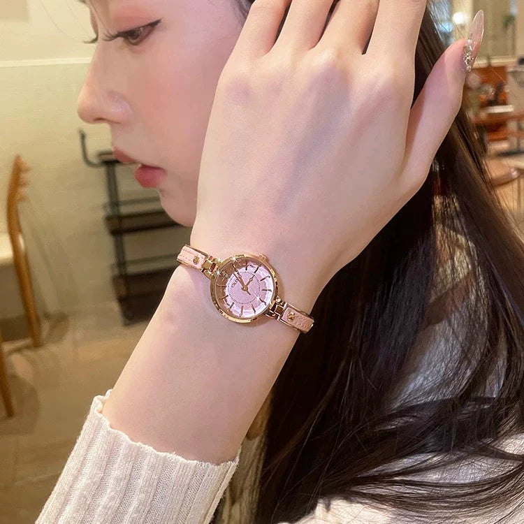 Hartlee Vintage Petite Watch - Pink
