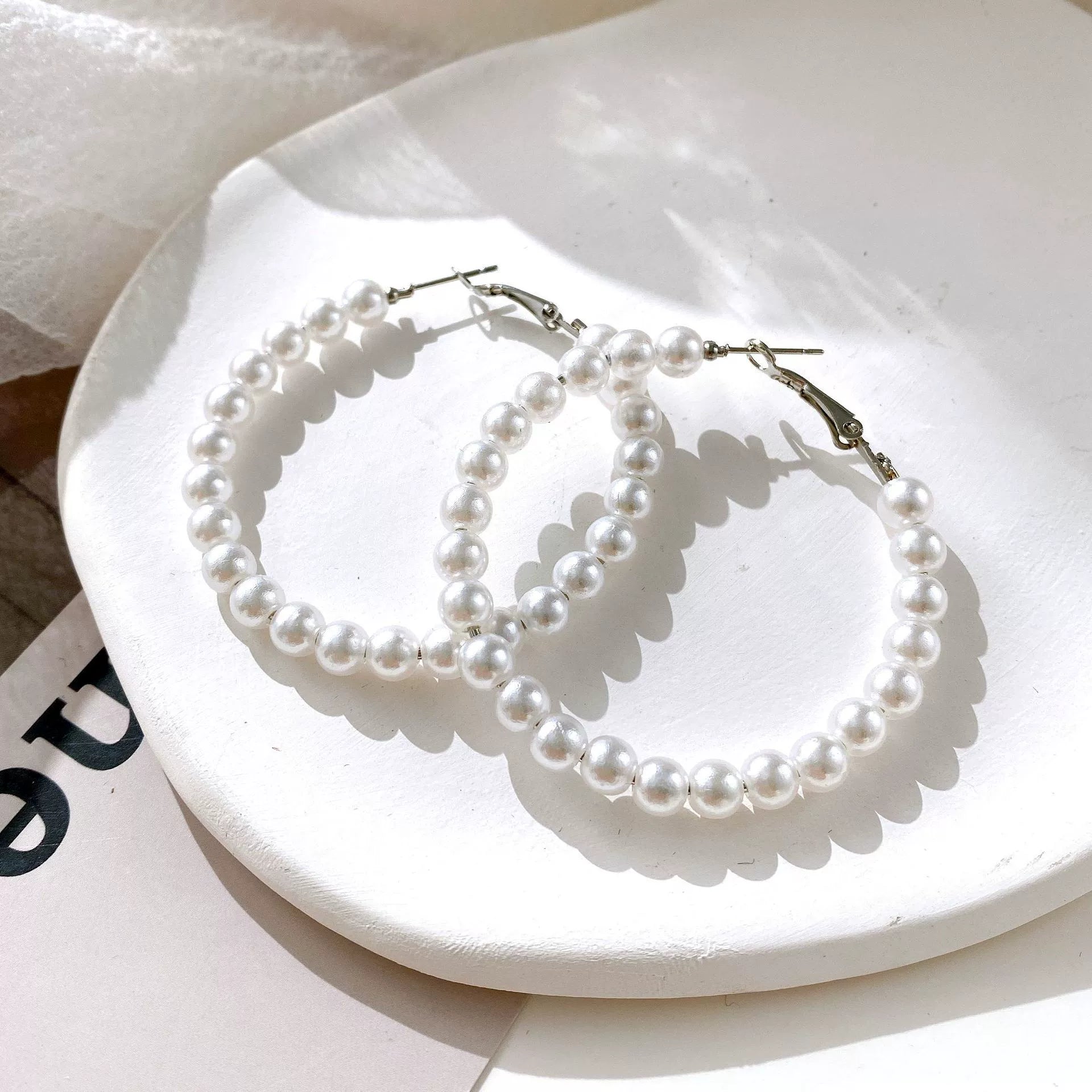 Leidy Pearl Drop Earrings - 5072725 [YDMNLAWL]