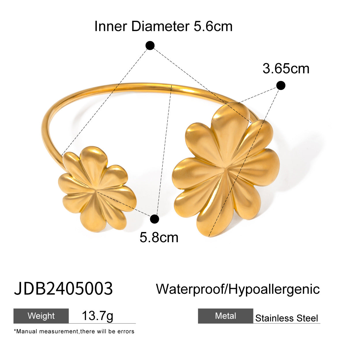 Kailee Zircon Heart Bracelet Set - JDB2405003 [ER8H3QWD]