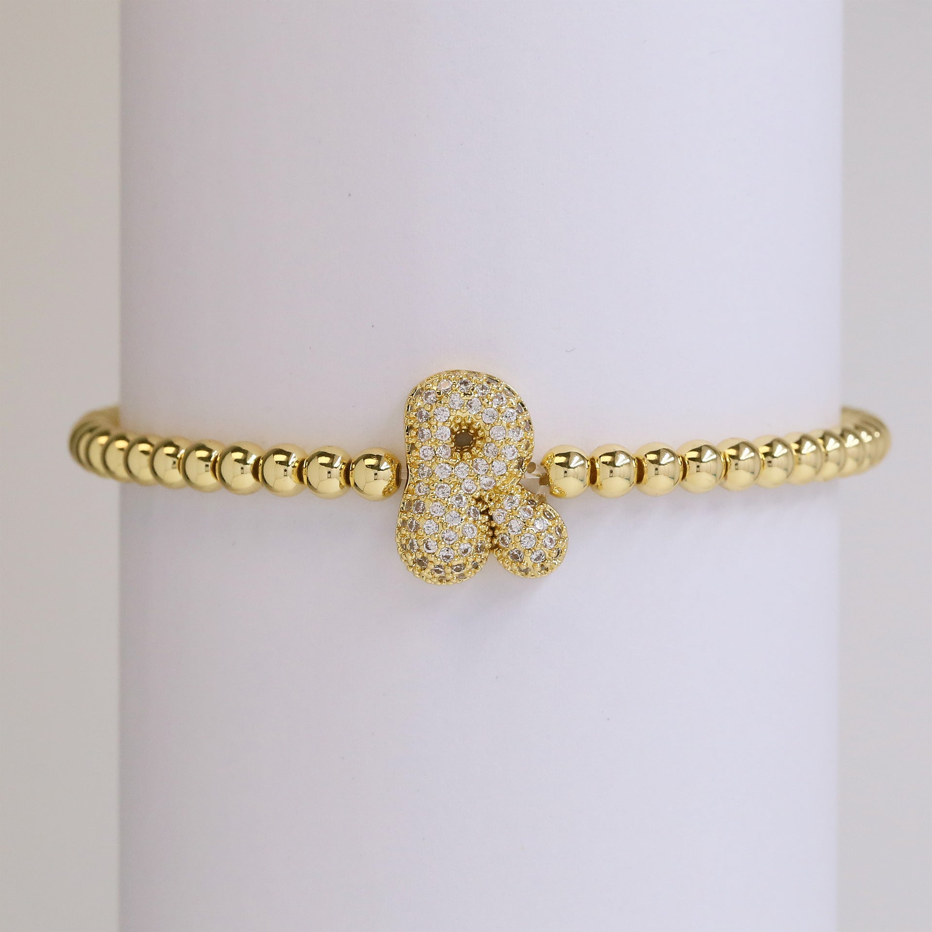 Jenesis Bubble Letter Bracelet - R [AU8GES58]
