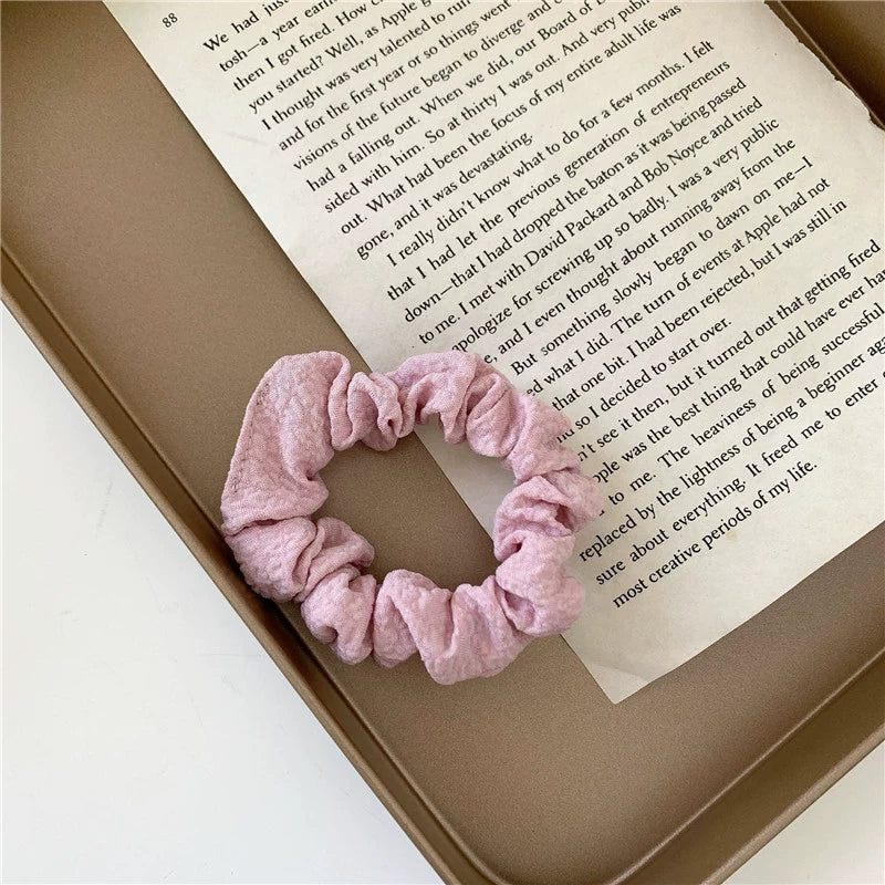 Adriana Pleated Scrunchie - Pink [8U9FQC6G]