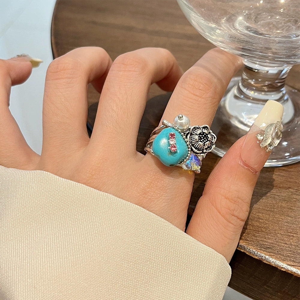 Alany Retro Butterfly Ring - Style B [3T2CCD8Z]