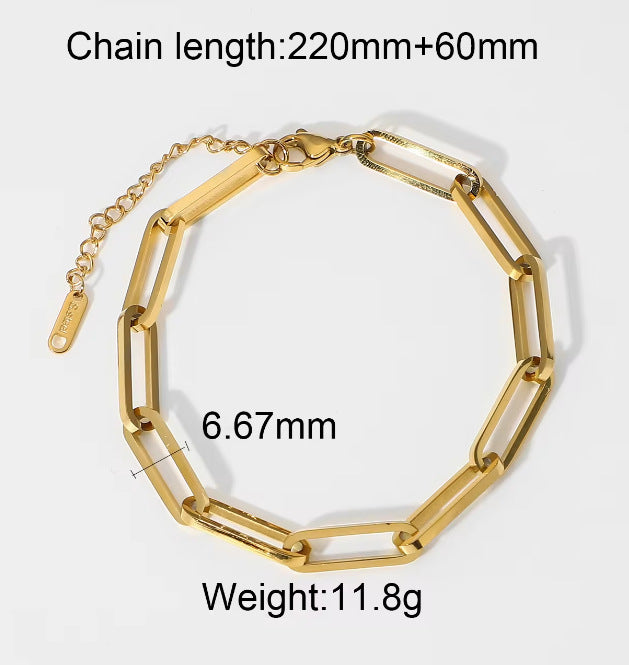 Malika Zircon Gold Plated Bracelet - JDB201043 [EP1NNKG6]