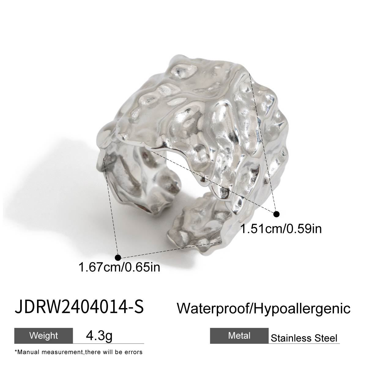 Sanvi Geometric Line Rings - JDRW2404014-S [2ZPH20RZ]