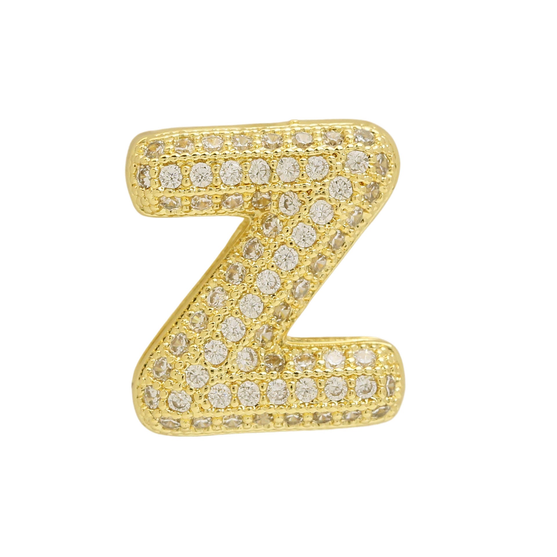 Israa Gold Bubble Letter Bracelet - Z [MIWUU5QT]