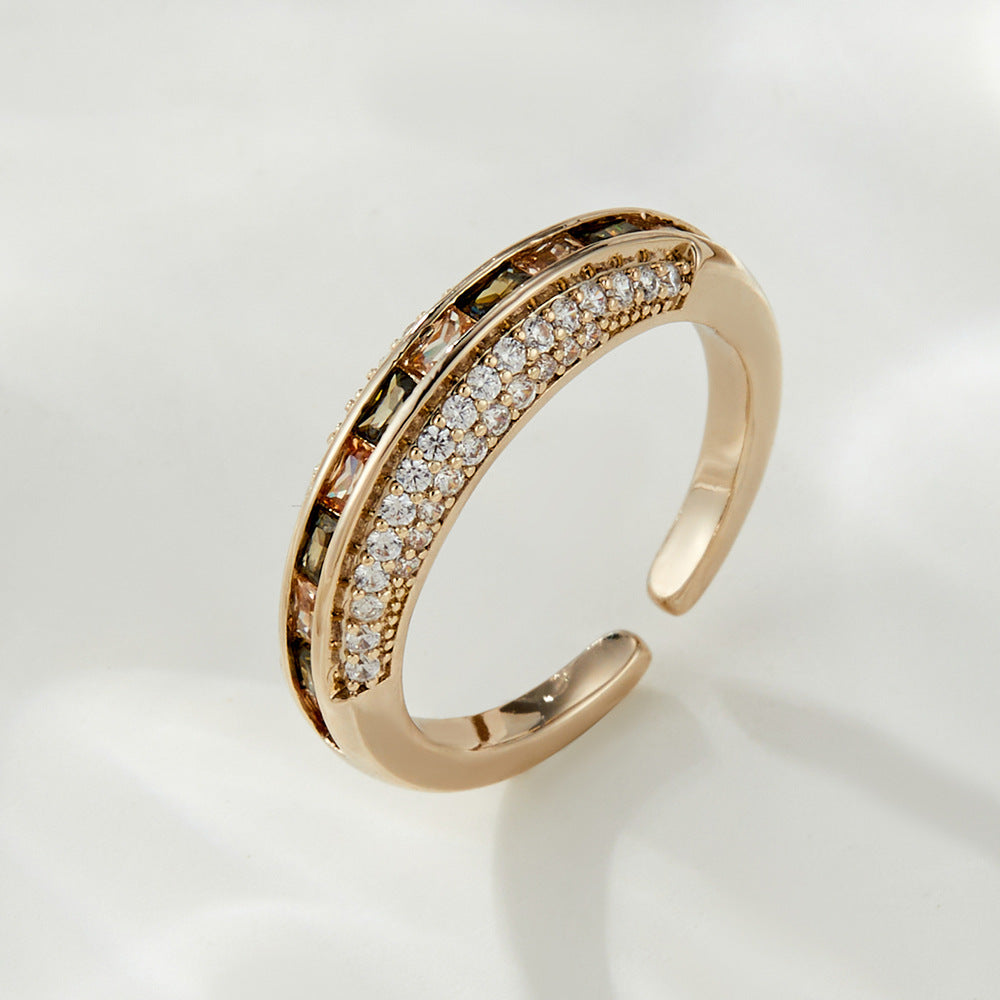 Callie Color-Block Stacking Ring - Multicolor Variant 1 [Y1R4936S]
