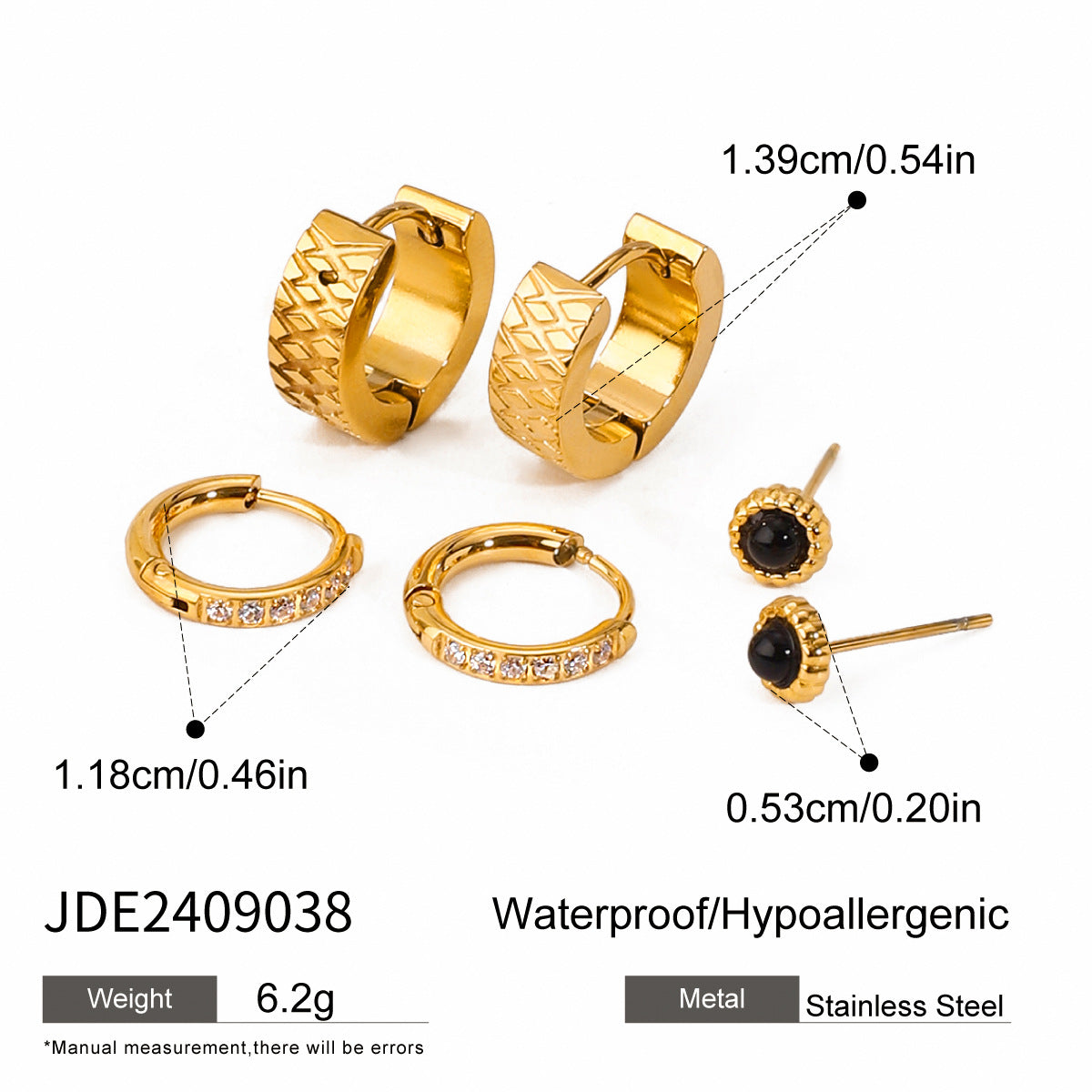 Haylie Sculpted Pearl Hoops - JDE2409038 [MDH06VOF]
