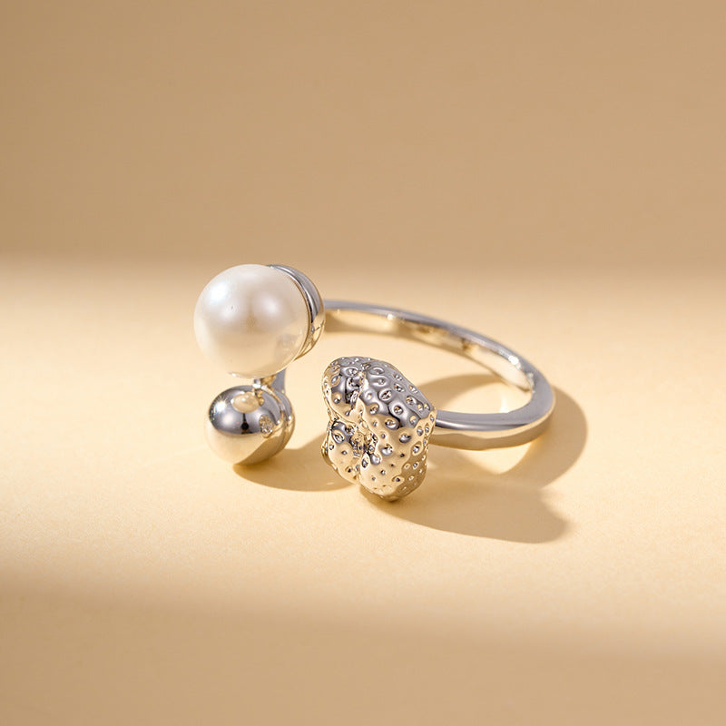 Syncere Textured Pearl Ring - R16849K906 [WJ0UQ6YH]
