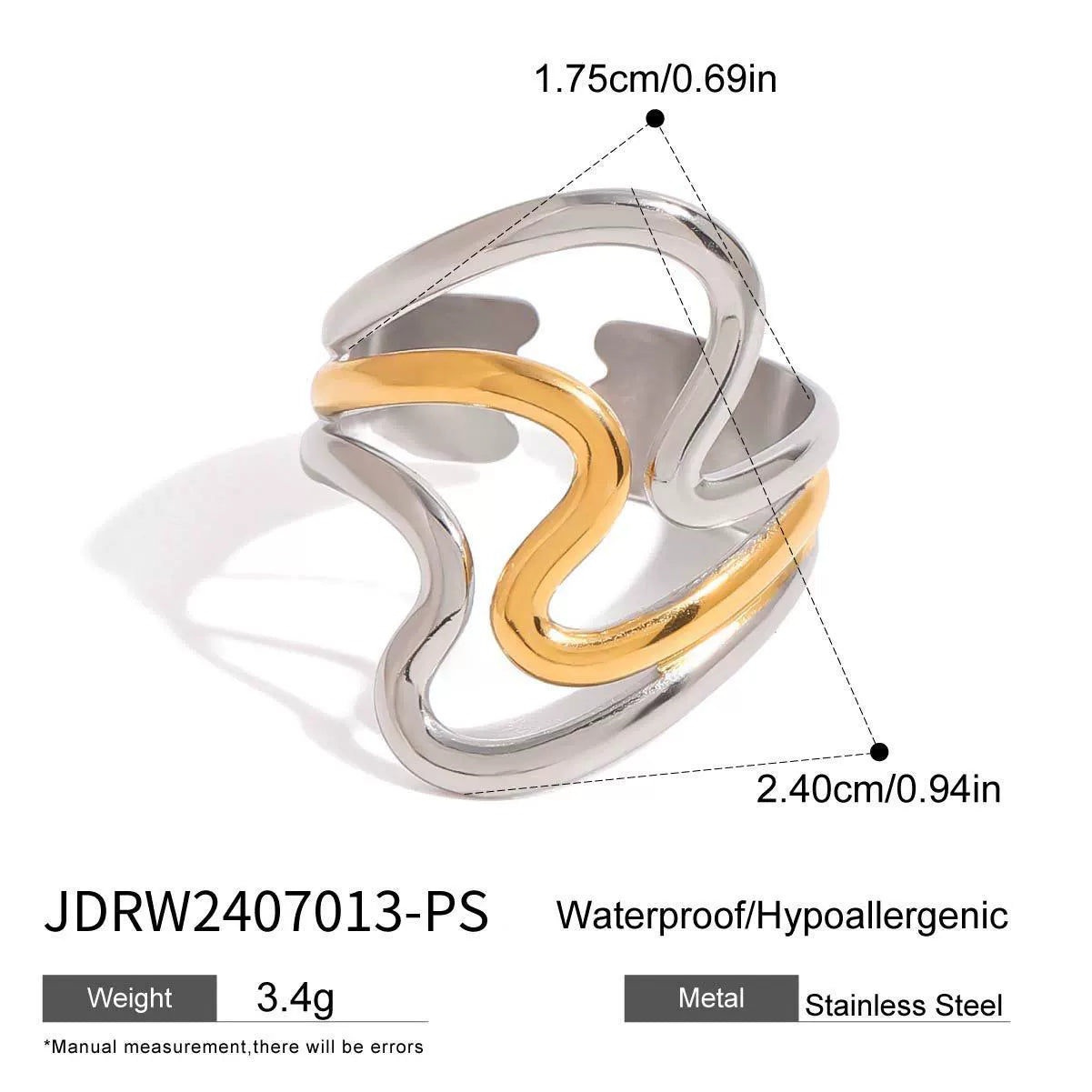 Kay Sleek Line Ring - JDRW2407013-PS [R1XJOPZO]
