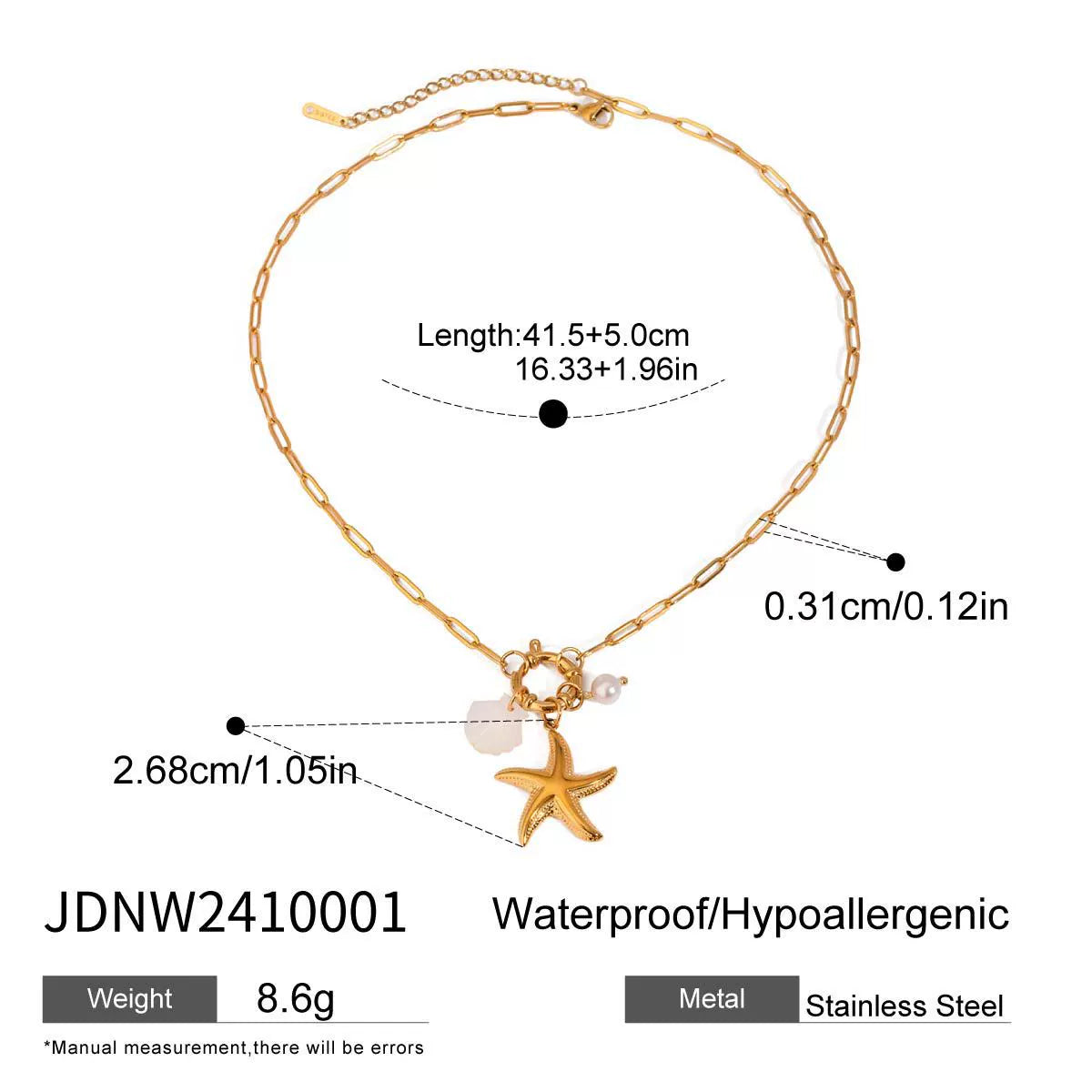 Monae Titanium Shell Bracelets - JDNW2410001 [F0PIMKAW]