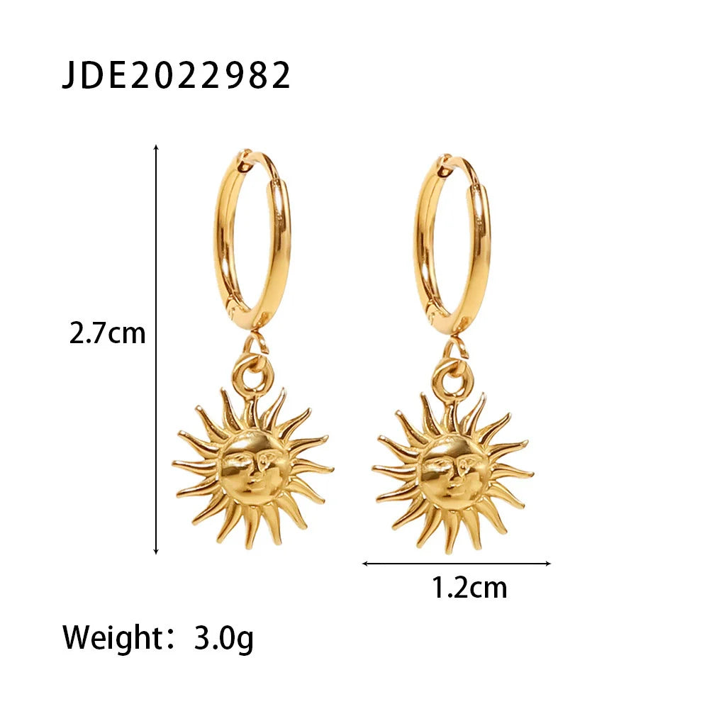 Lakin Sunbeam Hoop Earrings - JDE2022982